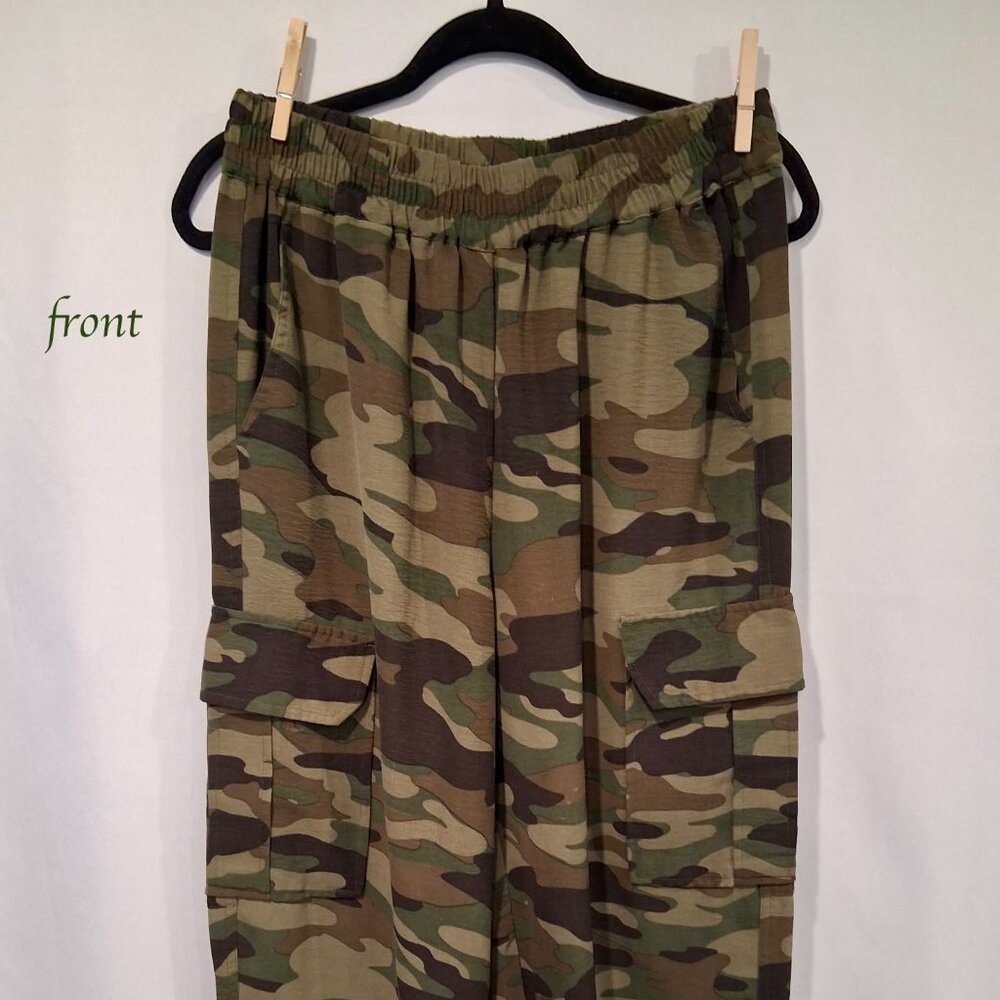 Army, Camo, Womens, Parachute, Pants